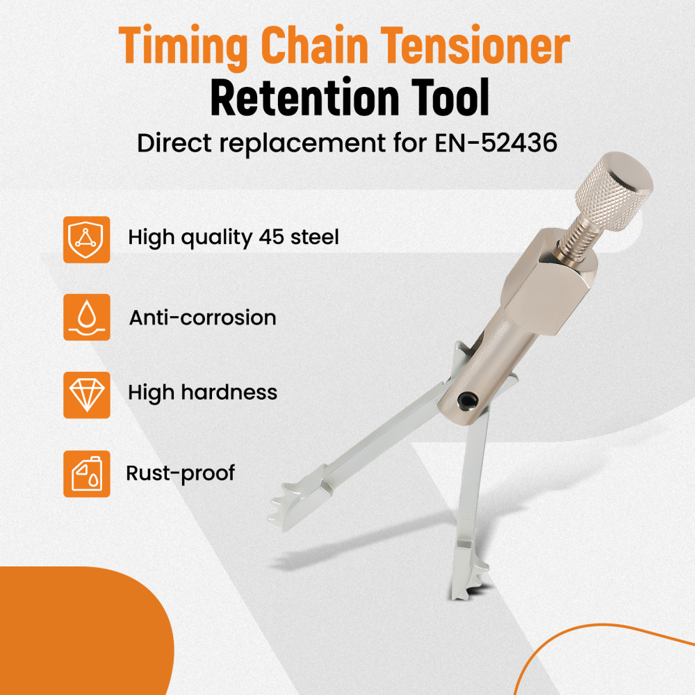 Timing Chain Tensioner Tool compatible for Buick Cadillac Chevrolet GMC 2.0L 2.7L EN-52436