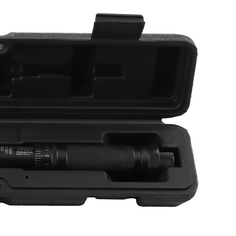 Dual Scale Torque Wrench 5-25Nm for Auto Work 1/4 Drive CR-MO Steel Ratchet