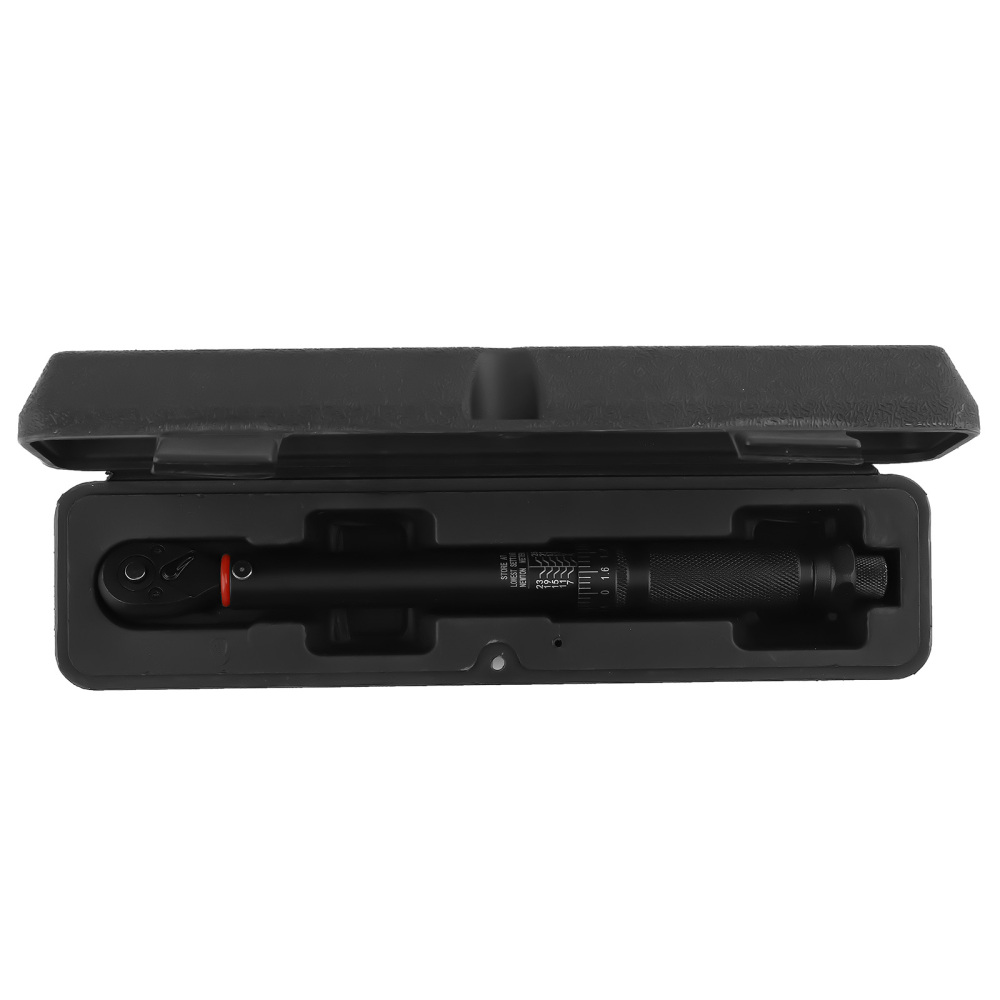 Chiave Dinamometrica 1/4 5-25Nm for Moto Auto Bici 72 Denti Con Valigetta