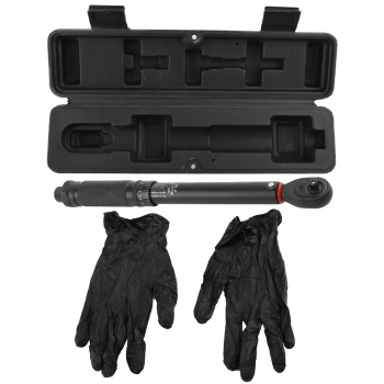 Chiave Dinamometrica 1/4 5-25Nm for Moto Auto Bici 72 Denti Con Valigetta