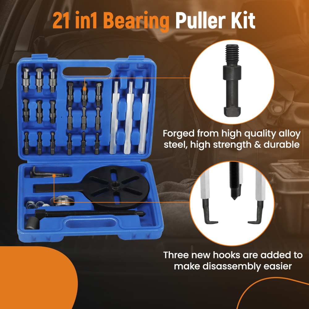 Bearing Disassembly Puller Inner Hole Puller Removal Tool Three-jaw Set New