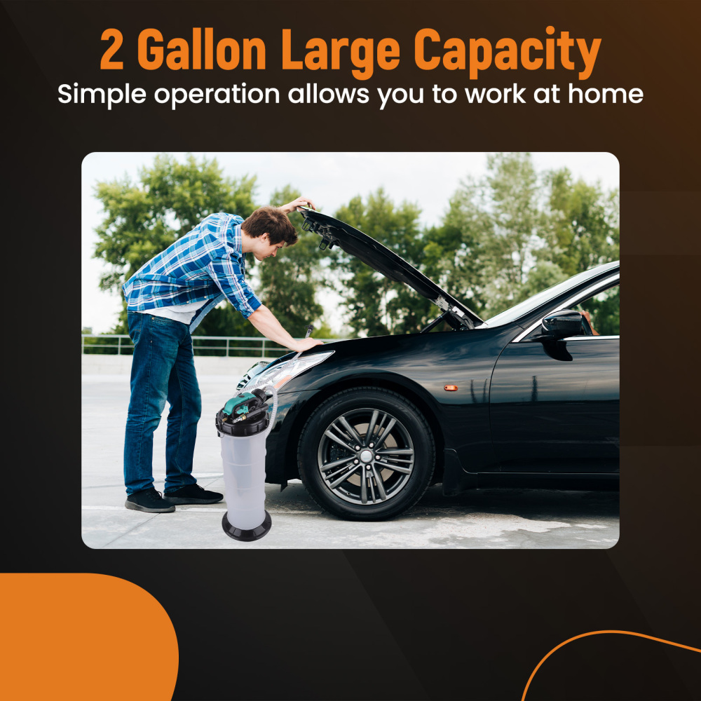 Pneumatic/Manual Fluid Extractor Pump  Automotive Oil Extractor Pump Oil Vacuum