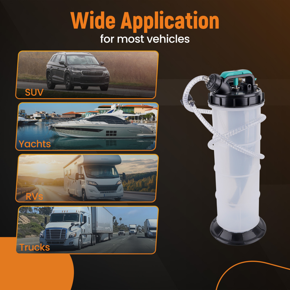 Pneumatic/Manual Fluid Extractor Pump  Automotive Oil Extractor Pump Oil Vacuum