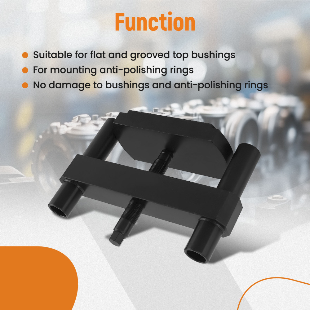 Cylinder Liner Press Installer Tool compatible for Cummins ISX X15 flat-top liner