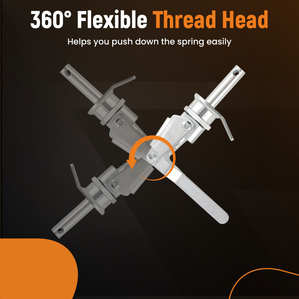 1X STUD MOUNT VALVE SPRING COMPRESSOR TOOL FOR ALL 3/87/16 ROCKER STUDS