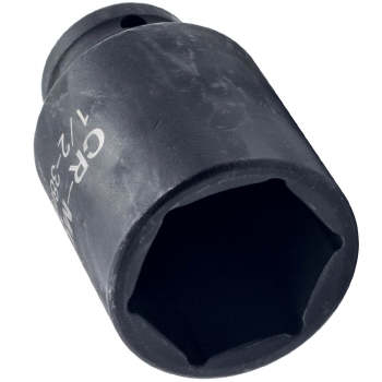 6 Points Axle Hub Nut DEEP IMPACT Socket Set 1/2Dr Thin Wall Drive Shaft Socket