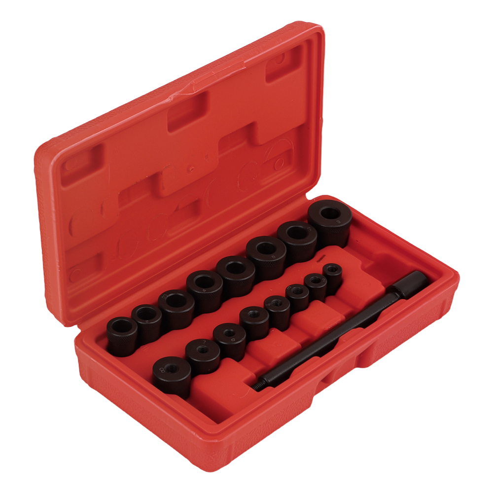 17 Piece Auto Clutch Tool Kit for Car Workshop Service Equipment Repair Set