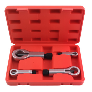 40CR Steel Nut Splitter Set 9-27mm Rusted Nut Removal Tool Kit with Storage compatible for Case