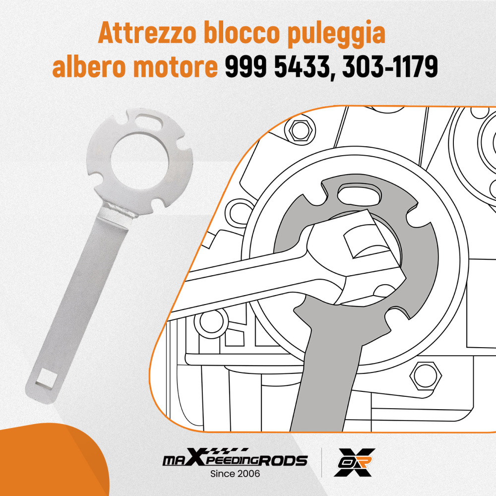 Attrezzi Bloccaggio compatibile per Ford Focus 2.5 Mondeo S-Max 2005+ 303-1179