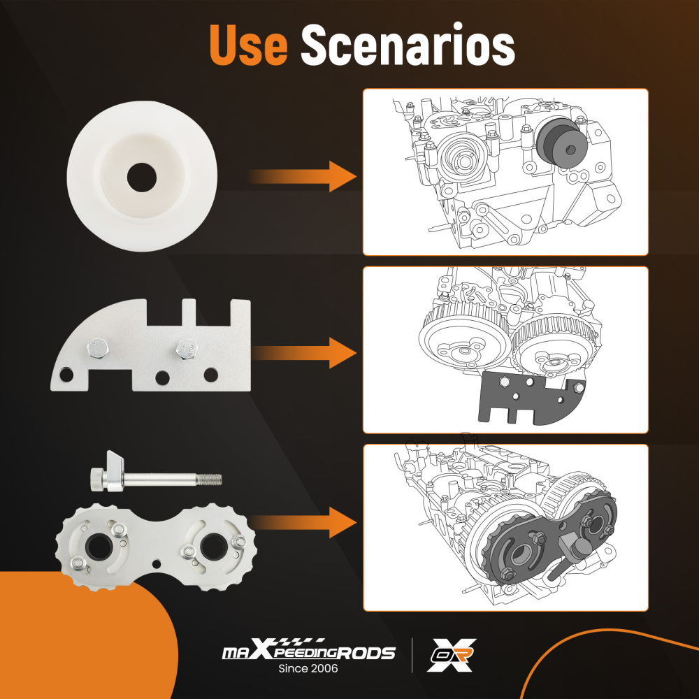 Camshaft Engine Timing Tool  compatible for VOLVO B4154 B4204 engine  9997490 9997497