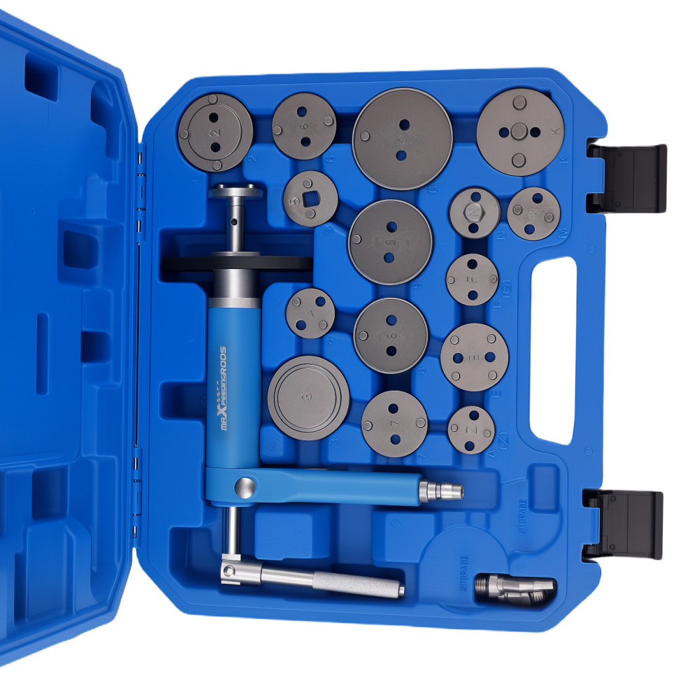 Air Assisted Pneumatic Brake Caliper Piston Rewind wind Back Timing Tool Kit NEW