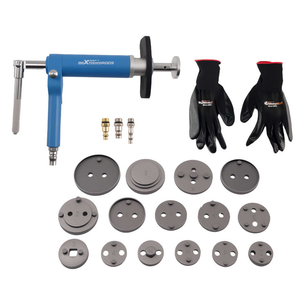 Air Assisted Pneumatic Brake Caliper Piston Rewind wind Back Timing Tool Kit NEW