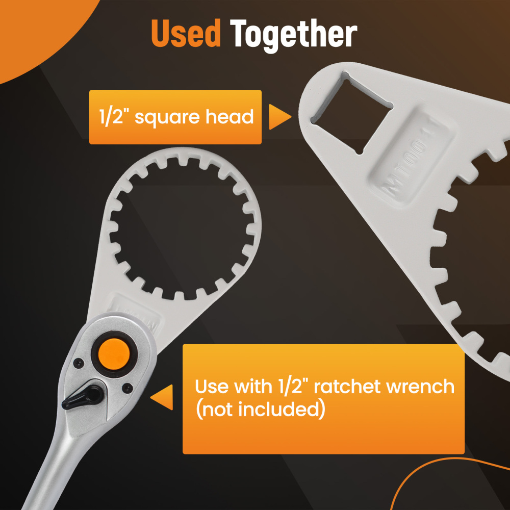 Fuel Filter Water Separator Wrench compatible for Yamaha 2006-2023 4-Strokeswith 2 O-Ring