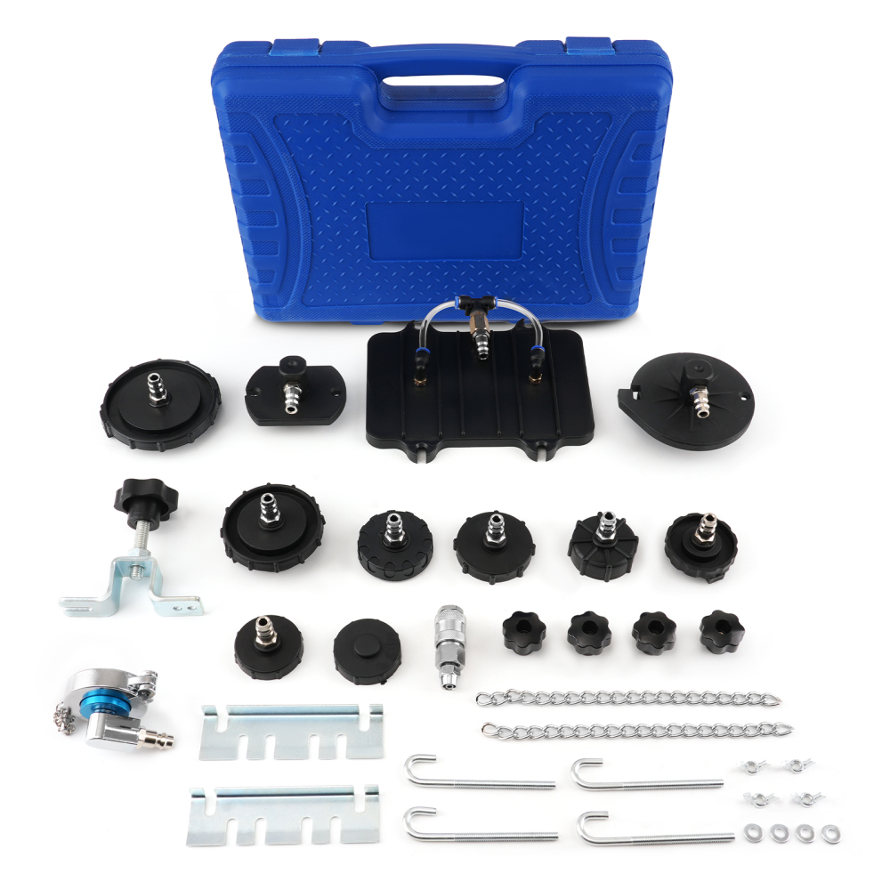 12 pcs Brake Bleeder Adapter Kit for Master Cylinder Brake Oil Bleeding Tool