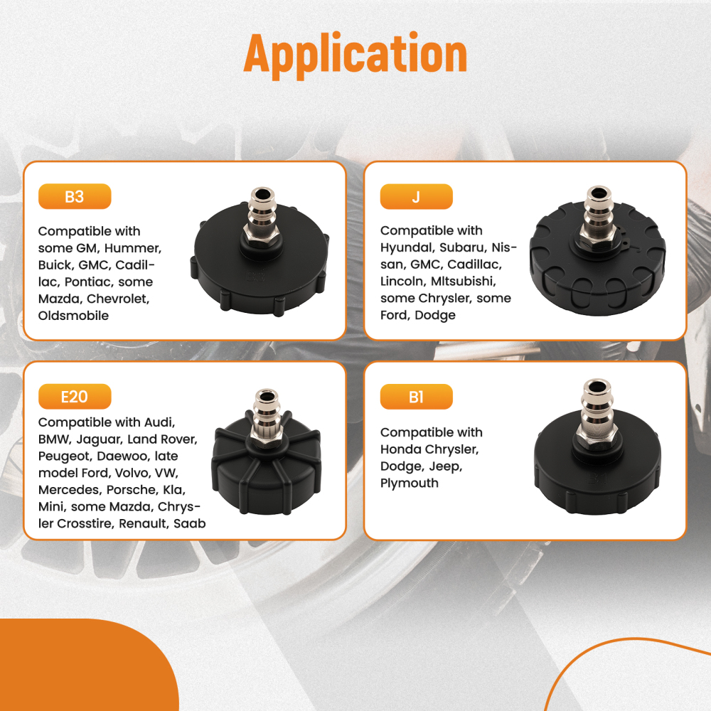 12 pcs Brake Bleeder Adapter Kit for Master Cylinder Brake Oil Bleeding Tool