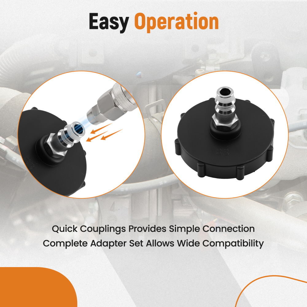 12 pcs Brake Bleeder Adapter Kit for Master Cylinder Brake Oil Bleeding Tool