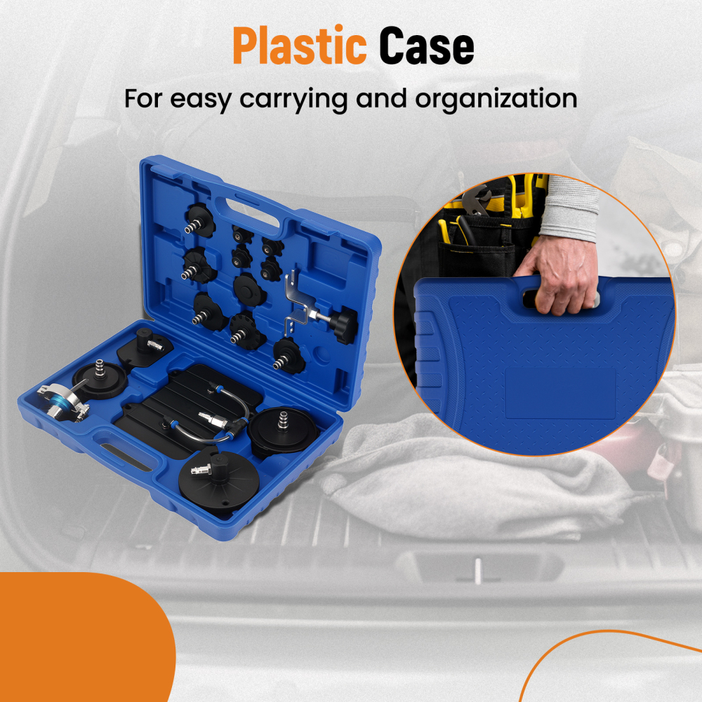 12 pcs Brake Bleeder Adapter Kit for Master Cylinder Brake Oil Bleeding Tool