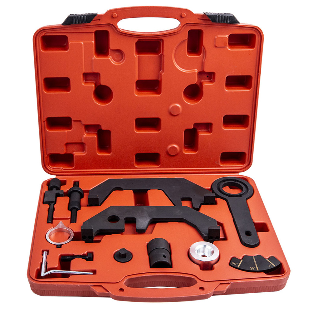 Engine Camshaft Timing Locking Tool Kit compatible for BMW N62 N73 E60 E63 E53
