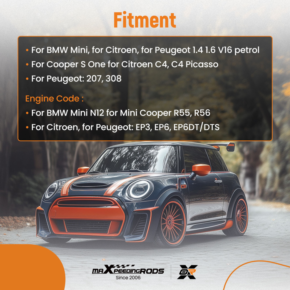 Coffret Calage Distribution N12 N14 compatible pour Bmw Mini Citroen C4 1.4/1.6 VTI 119340