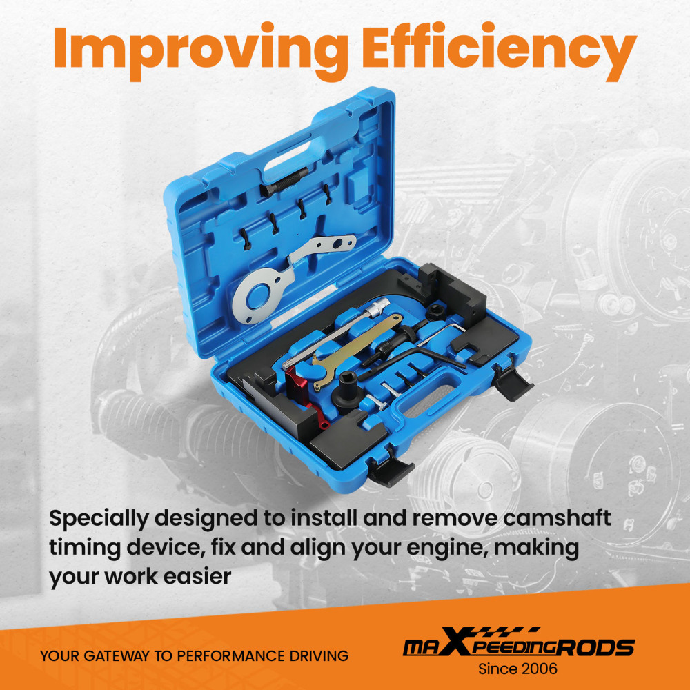 Engine Camshaft Alignment Timing Tool Set compatible for BMW F55/F56 compatible for Mini Cooper 14–present