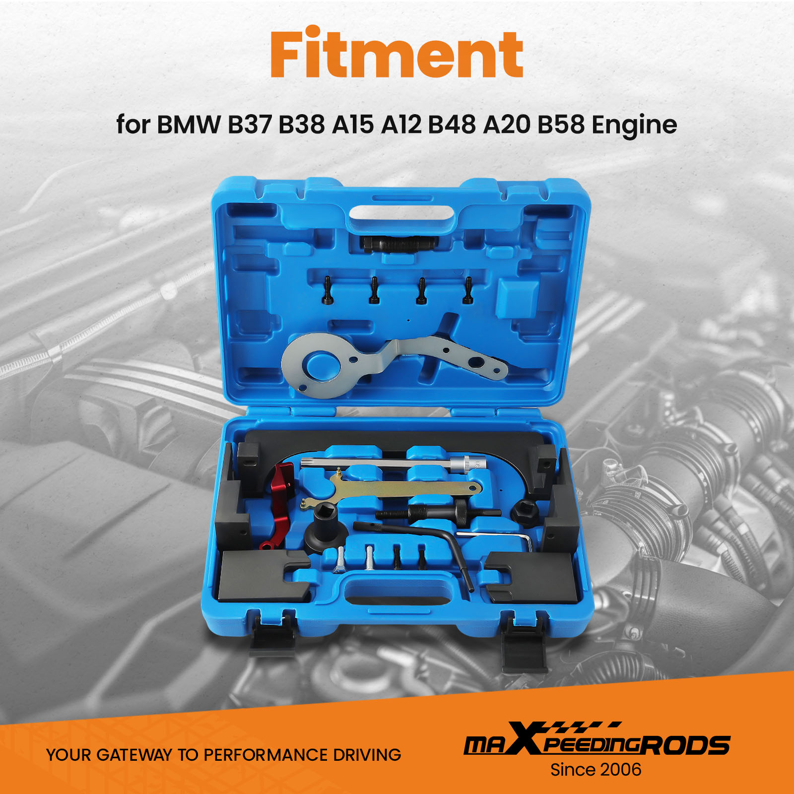 Engine Camshaft Alignment Timing Tool Set compatible for BMW