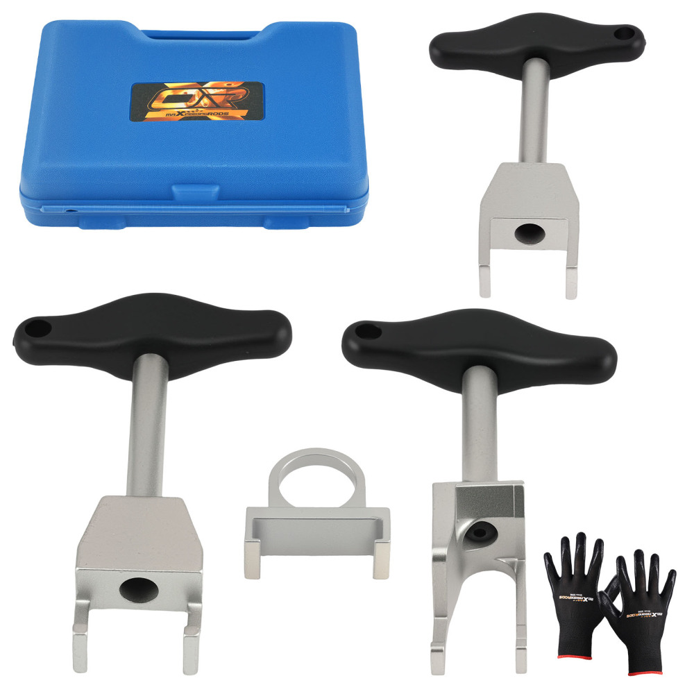 4 Piece Coil Pack Removal Kit compatible for VW Bora compatible for Golf Beetle Passat Steel Tool Set
