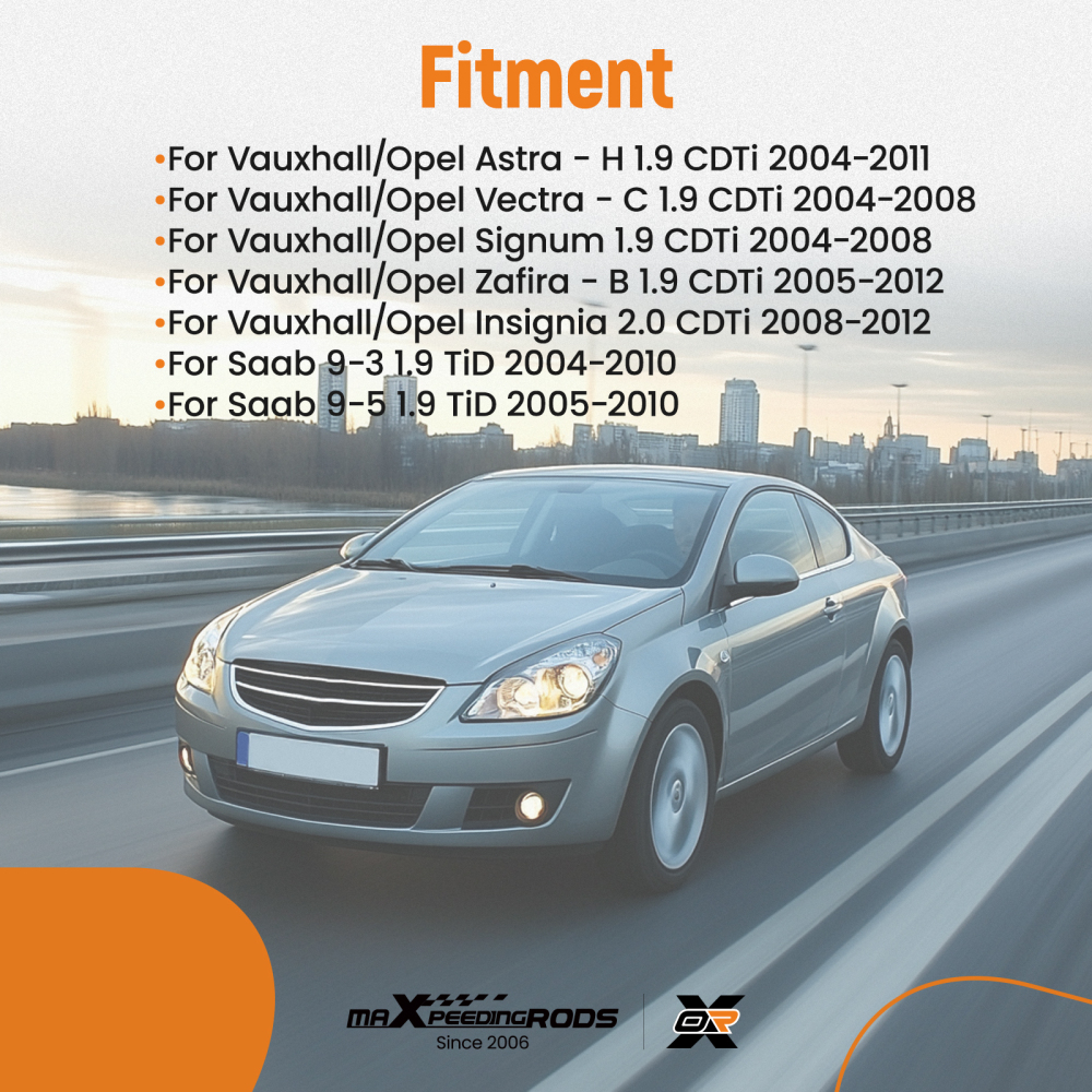 6PC Diesel Engine Timing Tool Kit compatible for Vauxhall Opel Astra H 1.9 CDTi 2004-2011