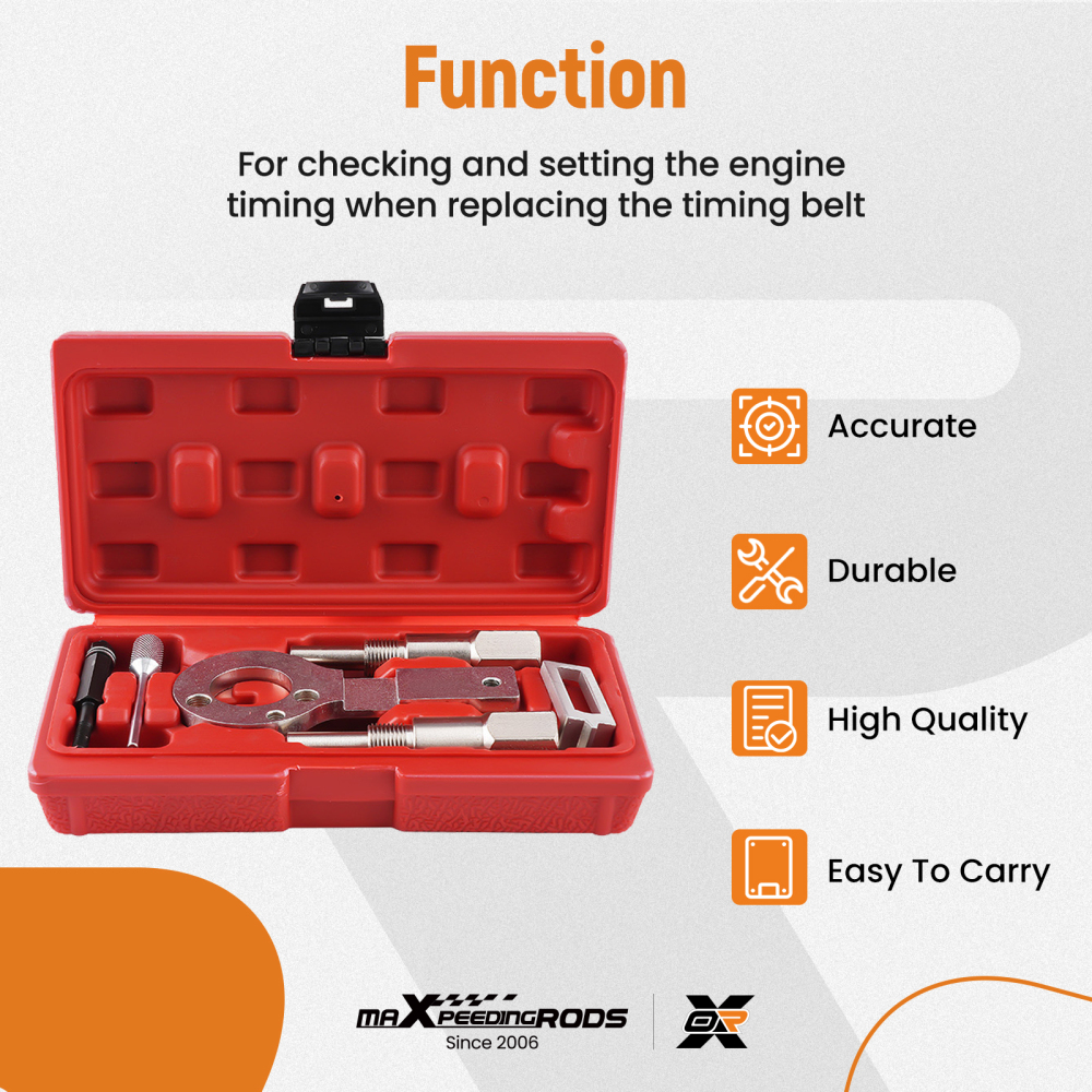 6PC Diesel Engine Timing Tool Kit compatible for Vauxhall Opel Astra H 1.9 CDTi 2004-2011