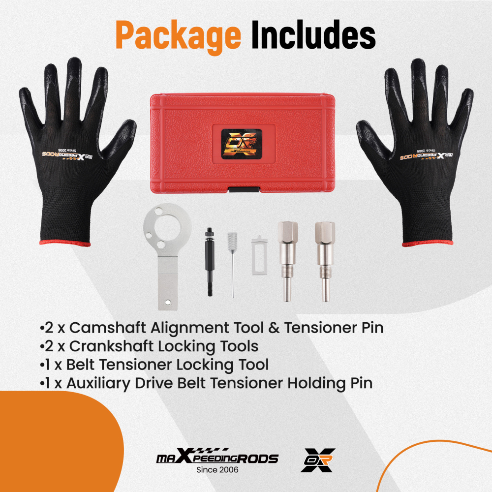 6PC Diesel Engine Timing Tool Kit compatible for Vauxhall Opel Astra H 1.9 CDTi 2004-2011