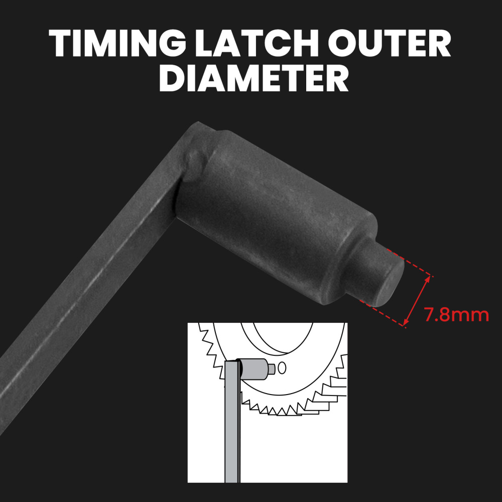 Engine Timing Locking Tools Kit compatible for Peugeot 208 308 2008 SUV 1.0/1.2 VTI 2012-14