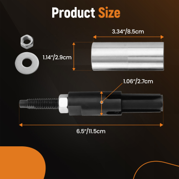 Injector Tube Remover Installer Tools Kit compatible for GM Duramax 6.6L Diesel 2001~2020