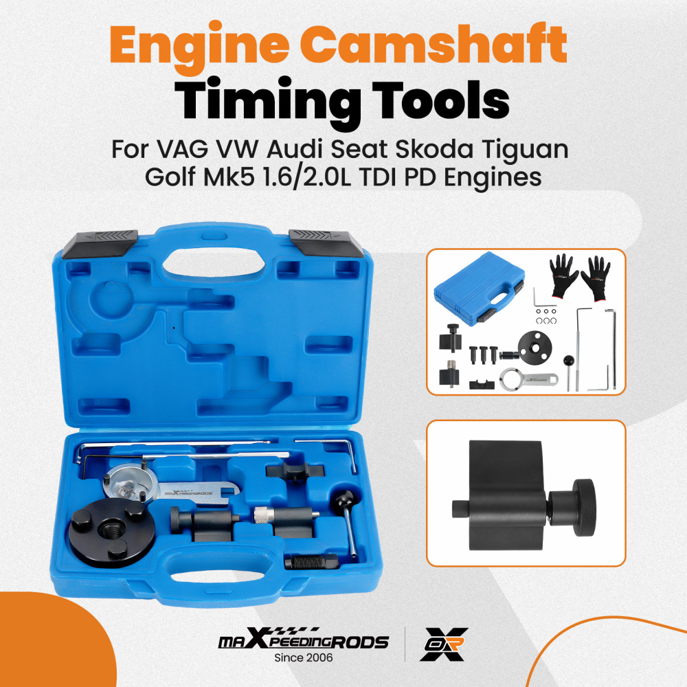 Timing Locking Tools Kit compatible for Audi A1 A3 A4 A5 A6 TT Q3 Q5 For 1.6 / 2.0