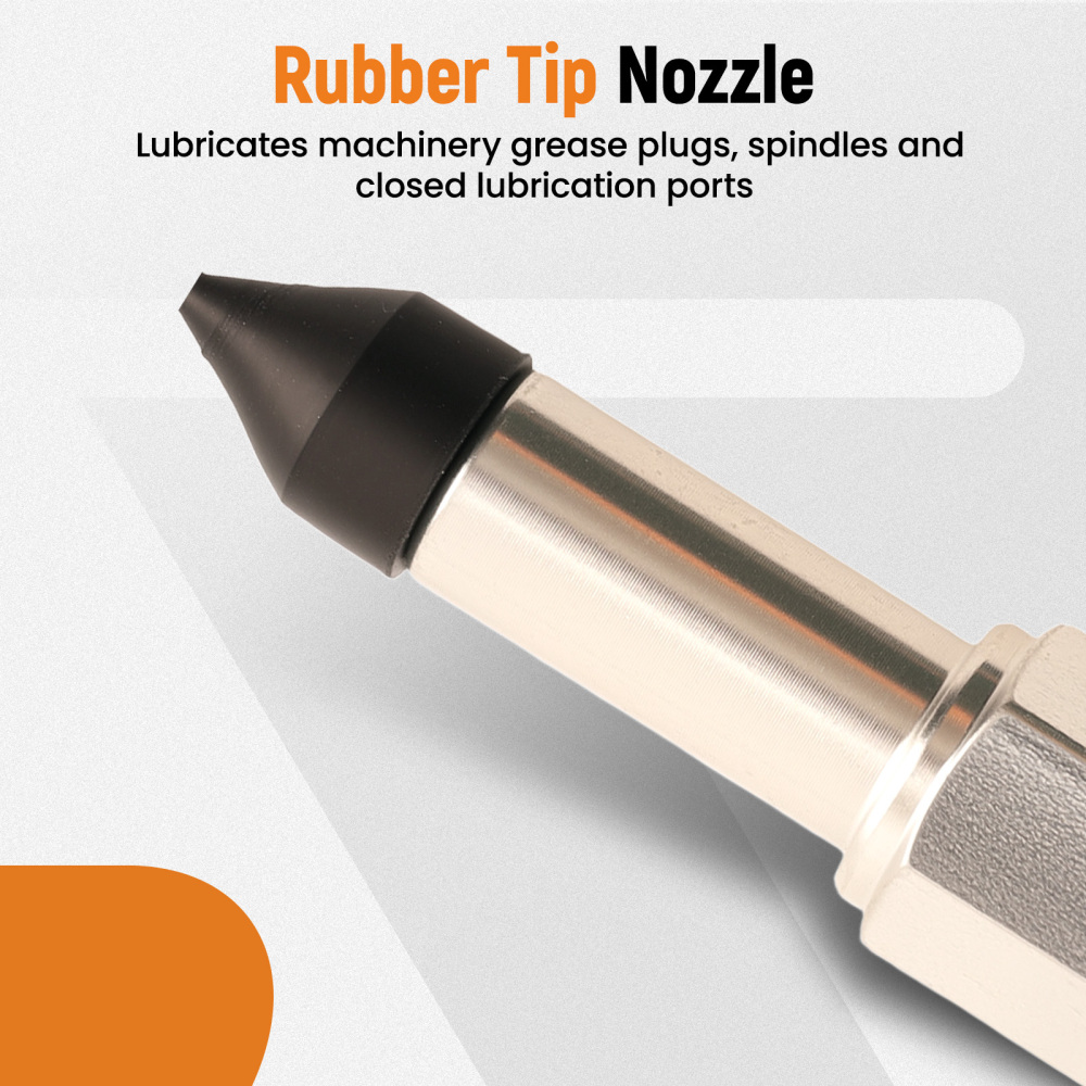 11PC Automotive Grease Gun Kit 3000PSI with Multiple Fittings and compatible for Case