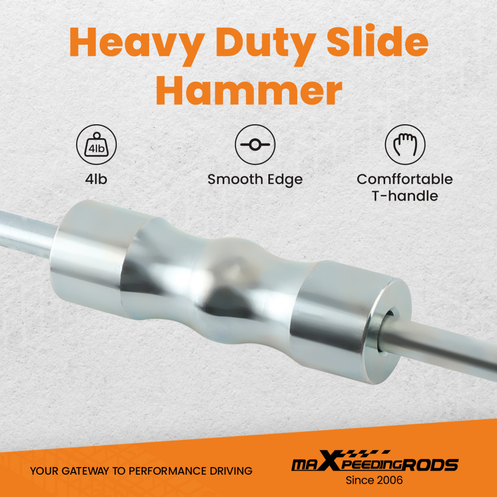 Inner CV Axle Removal Tool With Slide Hammer and CV Joint Puller Universal Set