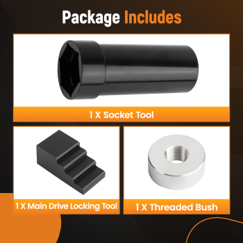 Mainshaft Sprocket Wrench Tool 1 7/8 with 1/2 DrivePrimary Cam Locking Tool