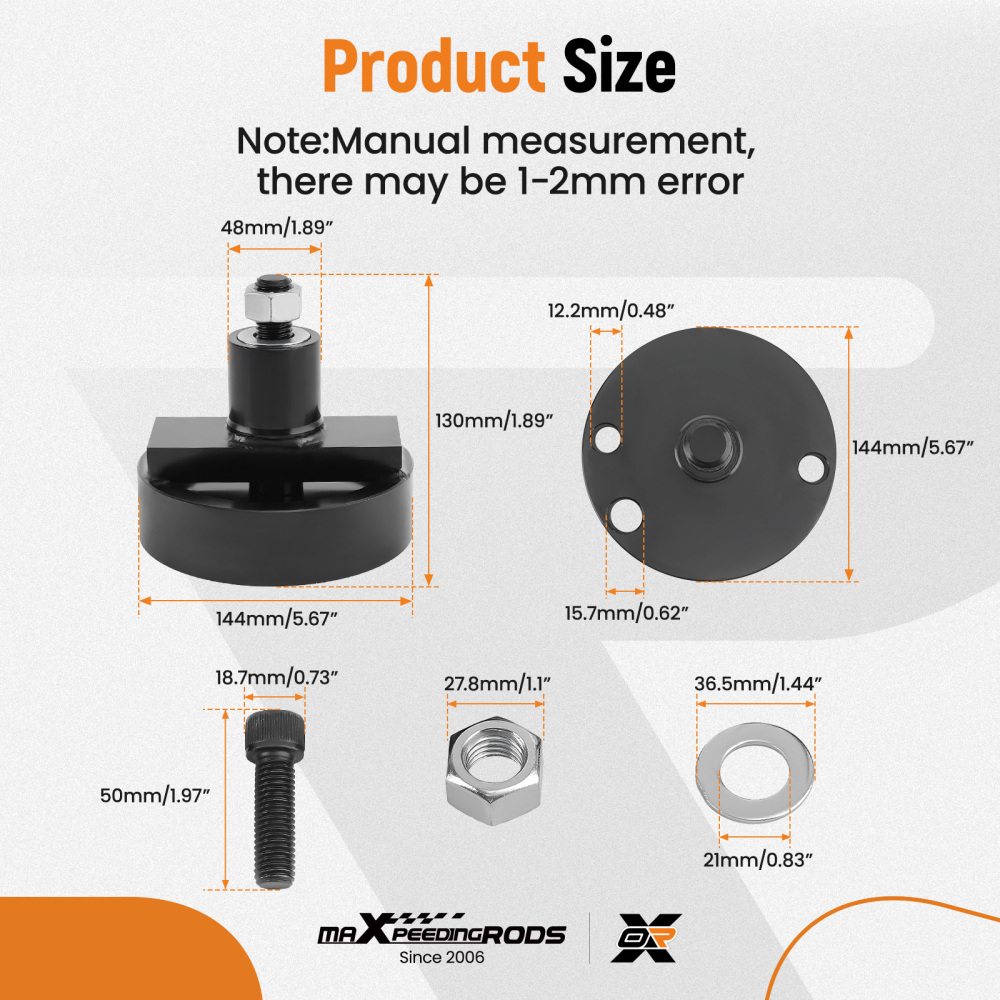 Rear Main Seal Installer Tool compatible for John Deere JD 4045 202 219 239 414 JT30040B