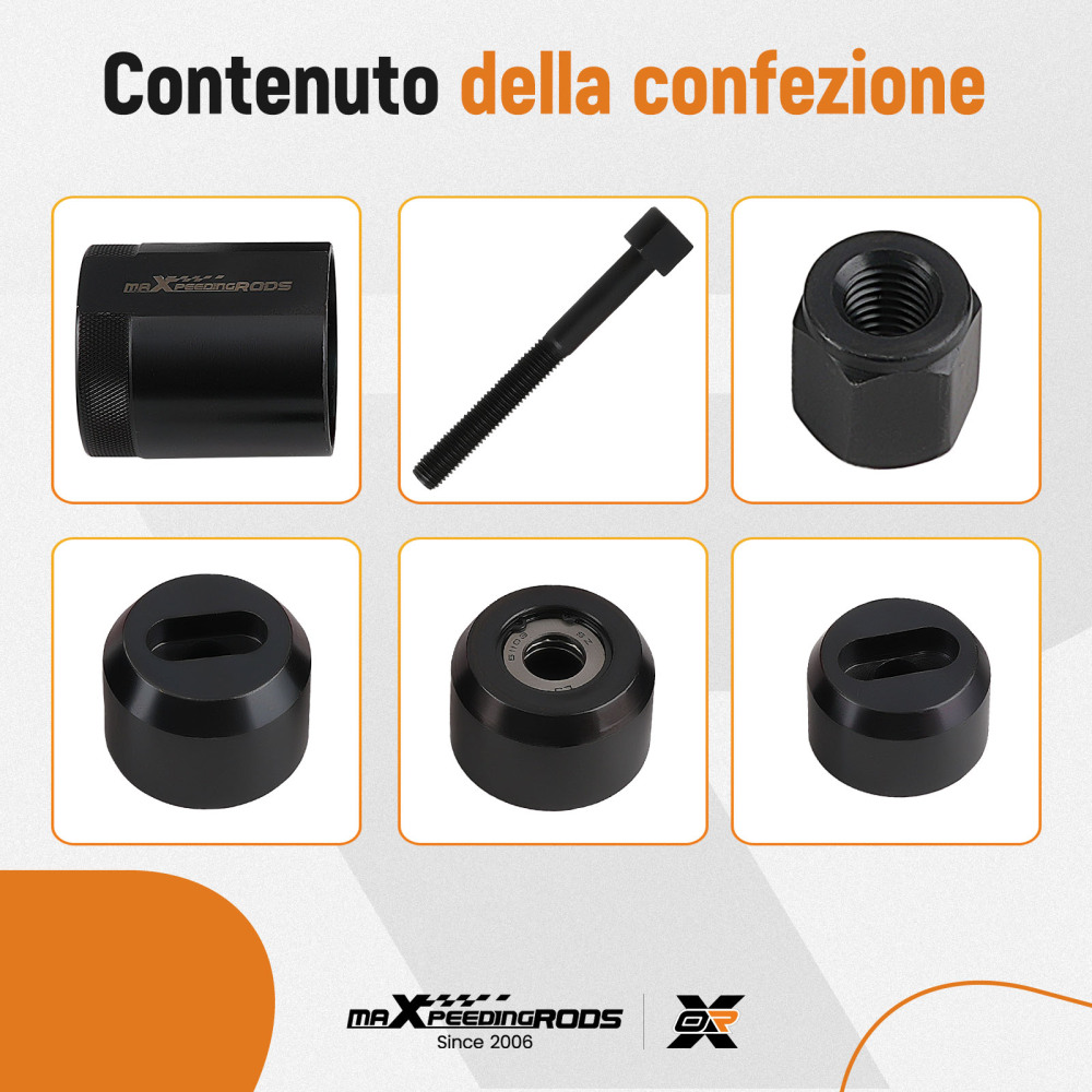 Attrezzo Boccola Asse Posteriore compatibile per BMW 528i 540i 525i 530i 740i 1995-2003