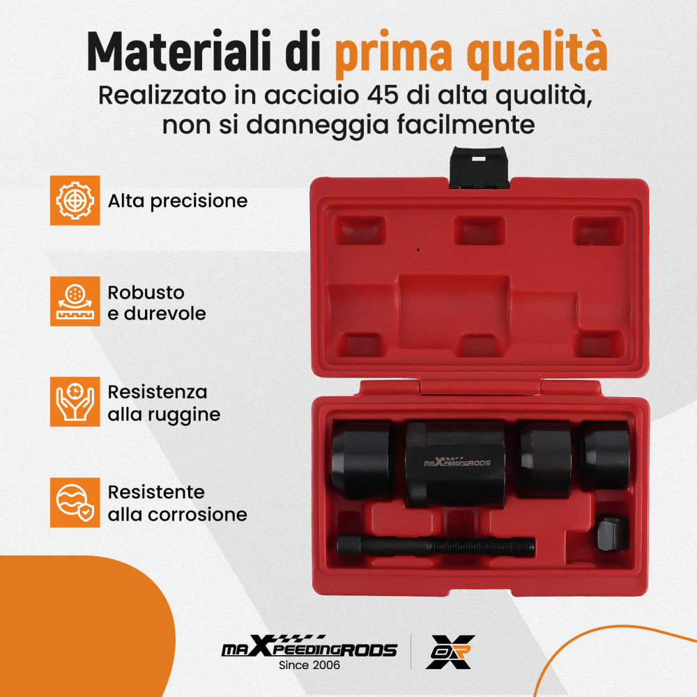 Attrezzo Boccola Asse Posteriore compatibile per BMW 528i 540i 525i 530i 740i 1995-2003