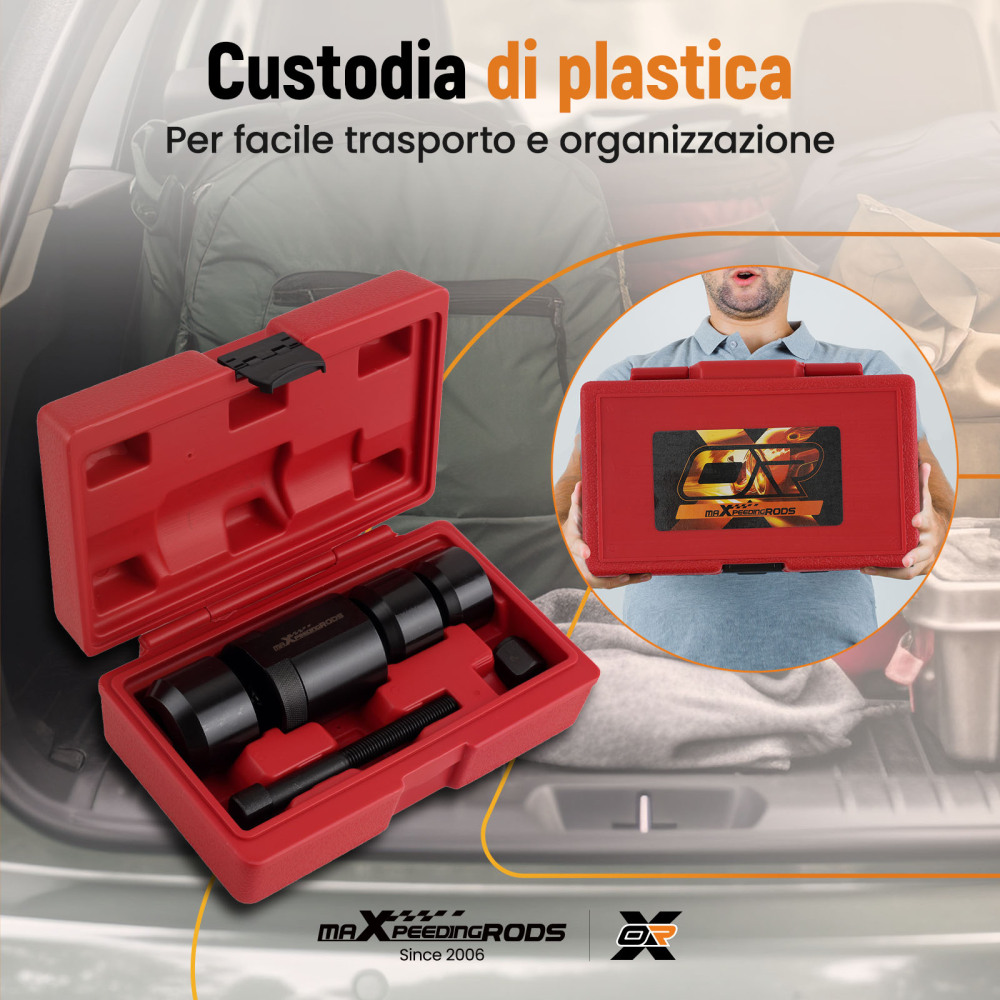 Attrezzo Boccola Asse Posteriore compatibile per BMW 528i 540i 525i 530i 740i 1995-2003