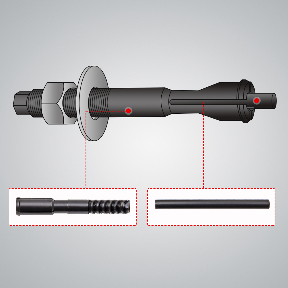 Inner Single Cam Tool Estrattore installatore Kit compatibile per Harley Davidson Evolution