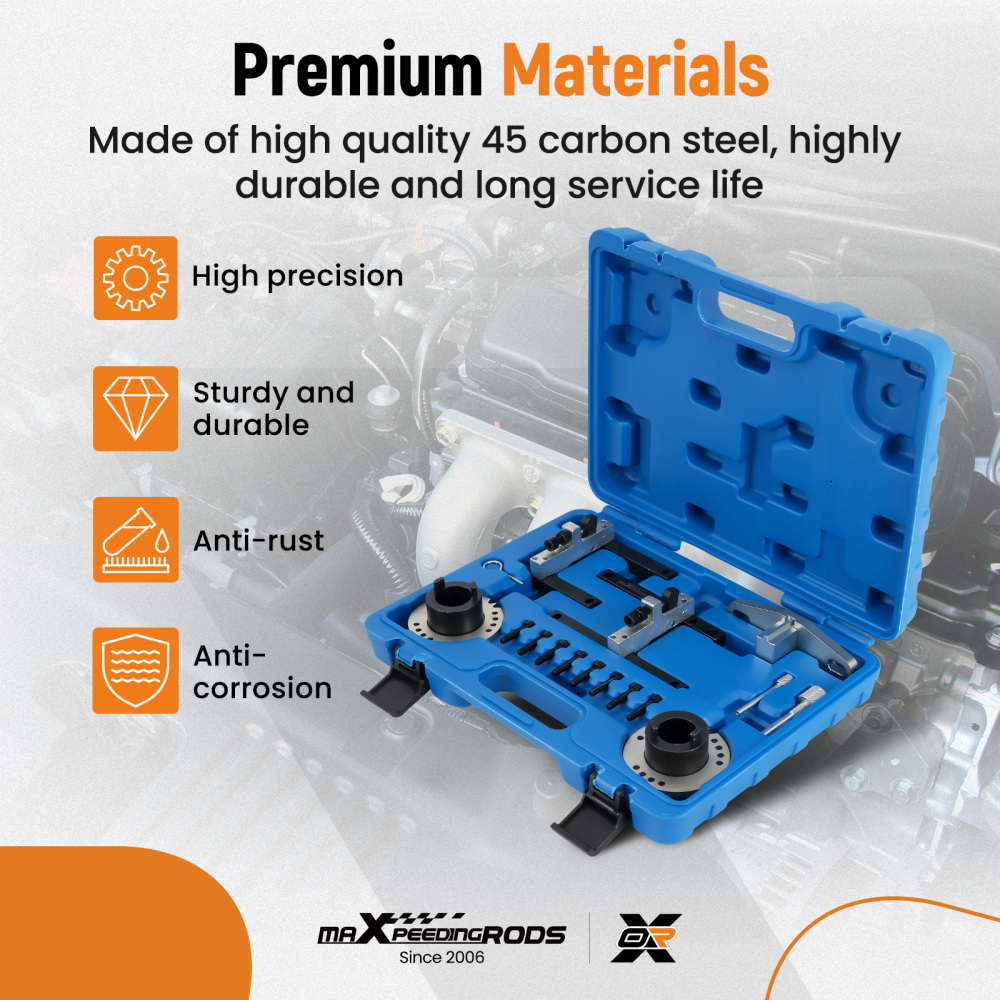 Outils De Réglage Kit de l'arbre à cames moteur compatible pour Ford 1.0 EcoBoost ECOnetic