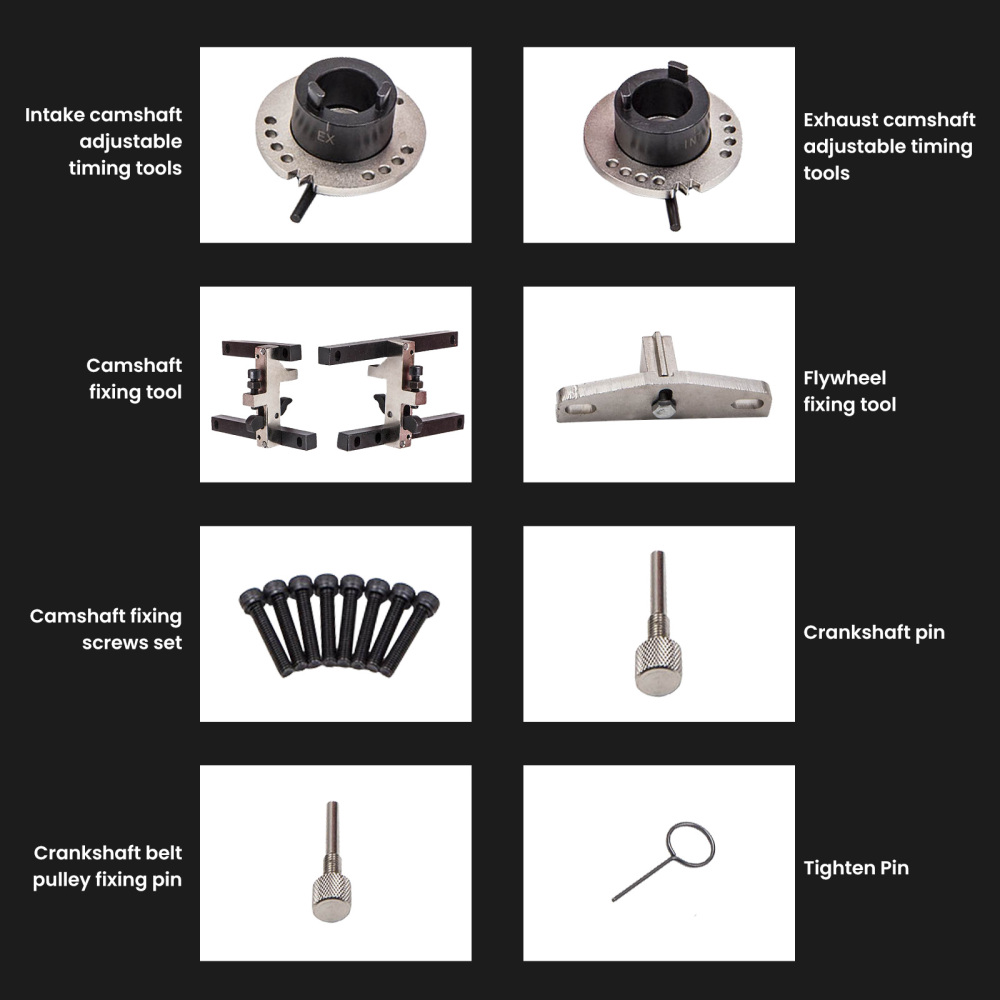 16 Pezzi Strumento Di Blocco Del Motore compatibile per Ford Fiesta / Focus / Grand C-Max