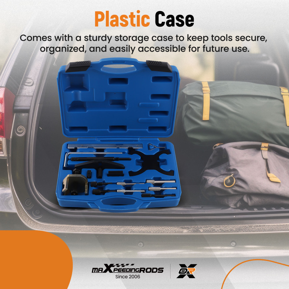 16 Piece Engine Timing Tool Kit Camshaft Flywheel Lock Kit compatible for Ford Fiesta compatible for Mazda