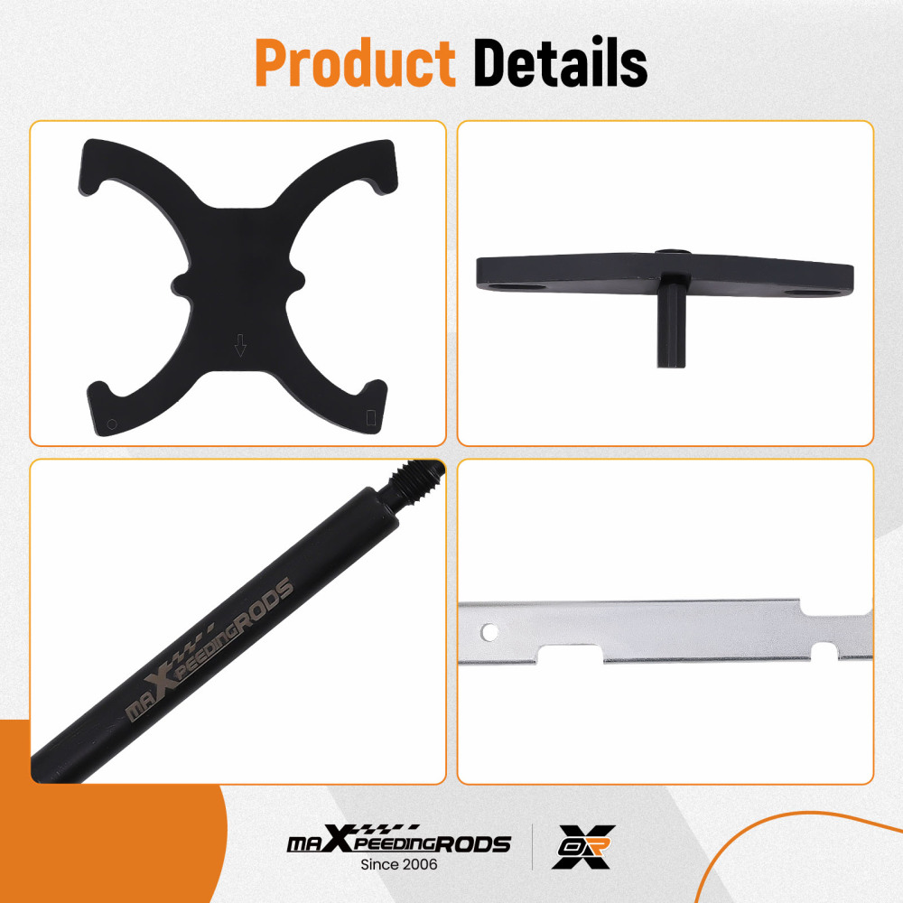 16 Piece Engine Timing Tool Kit Camshaft Flywheel Lock Kit compatible for Ford Fiesta compatible for Mazda