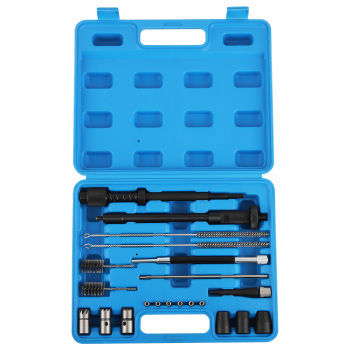21 pezzi Sede dell'iniettore pulizia dell'albero Kit Set compatibile per Peugeot Citroen BMW