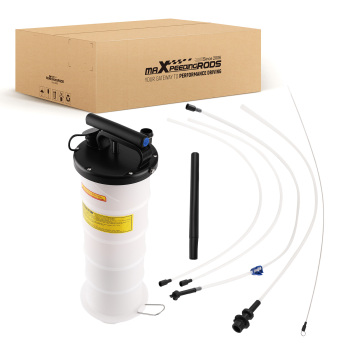 Fluid Extractor Manual Hand Operated Oil Change Vacuum Pump 1.74 Gal/6.5L