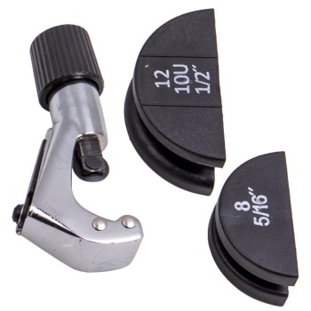 Pipe Bender HVAC Refrigeration Ratchet Tube Bender Heads Pipe Cutter Tool Set