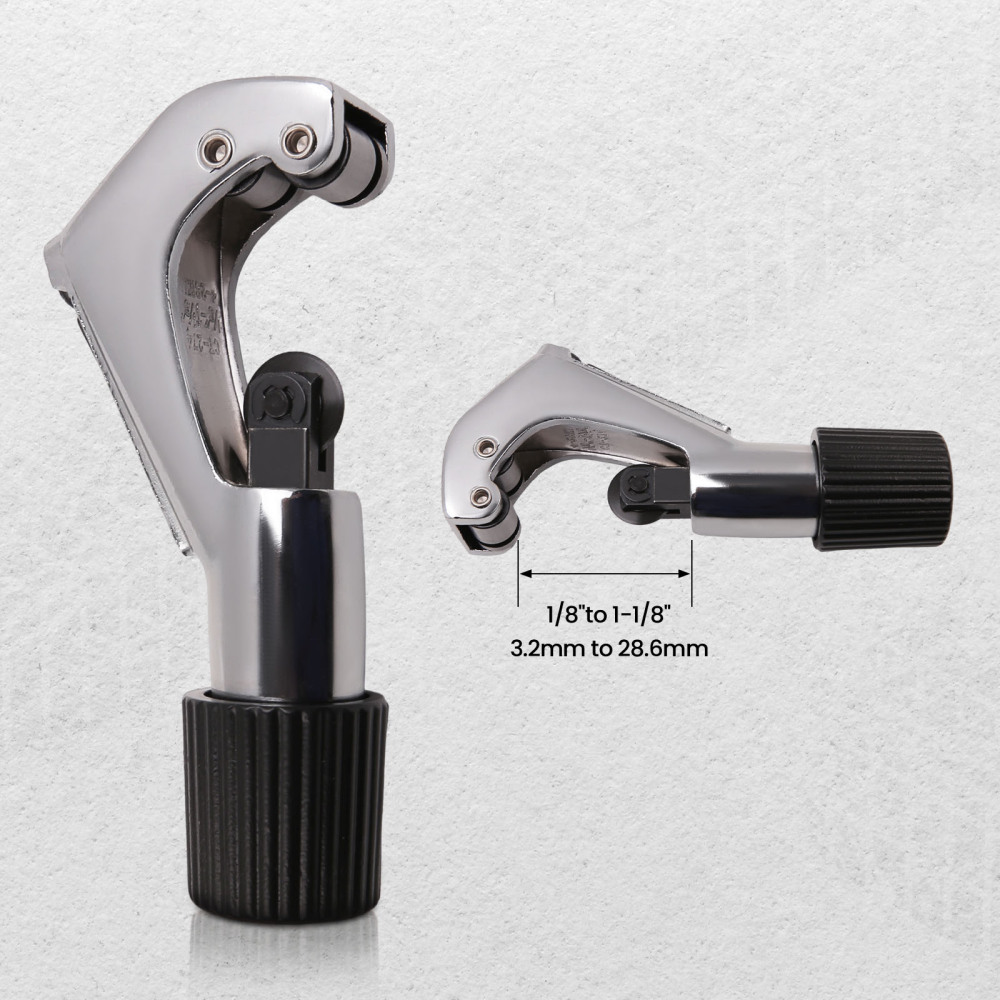 Pipe Bender HVAC Refrigeration Ratchet Tube Bending Heads Cutter Tool Kit