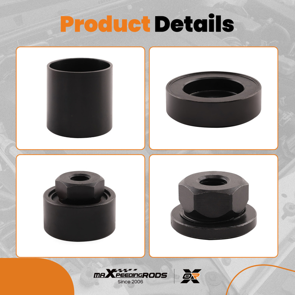 Compatible for Ford Fiesta KA Rear Axle Suspension Bush Removal Install Garage Tools Kit