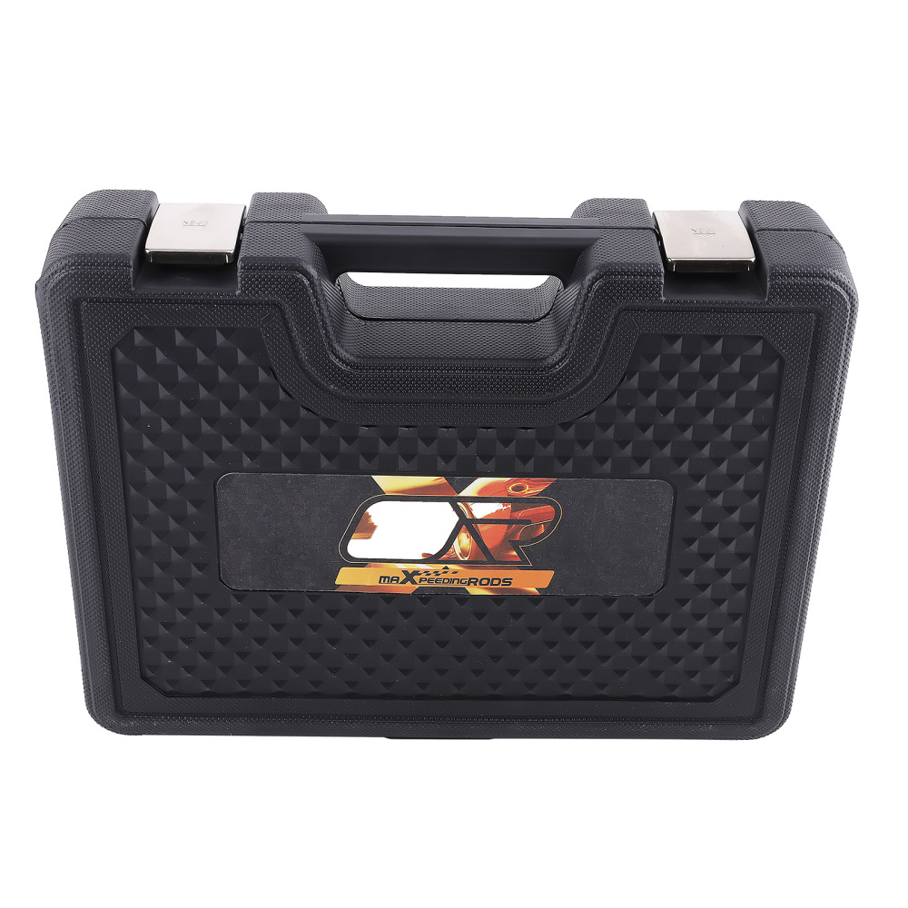 9X 1/2 3/4 Drive Grooved Lock Nuts Socket Set With External Teeth KM4-KM12